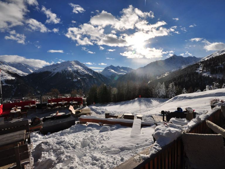 Winter auf der Gampe Thaya